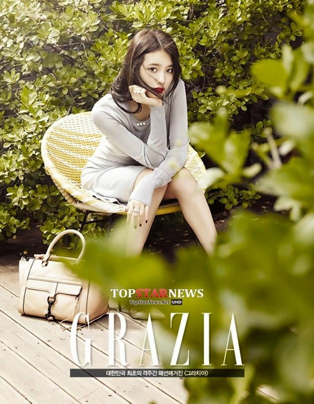 Gambar Foto Suzy miss A di Majalah GRAZIA Edisi September 2014