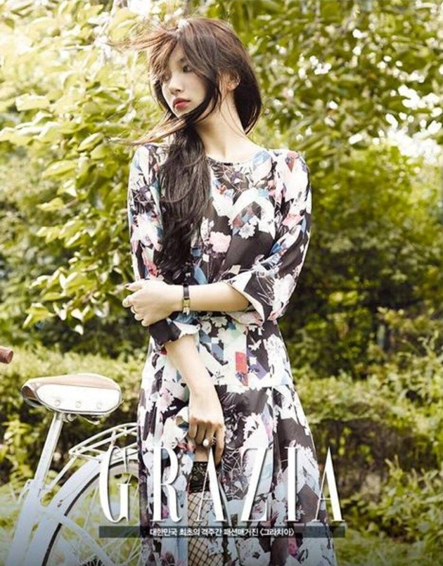 Gambar Foto Suzy miss A di Majalah GRAZIA Edisi September 2014