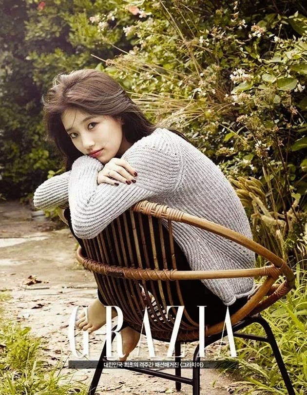 Gambar Foto Suzy miss A di Majalah GRAZIA Edisi September 2014