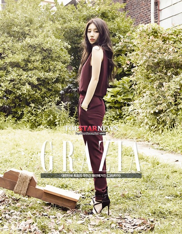 Gambar Foto Suzy miss A di Majalah GRAZIA Edisi September 2014