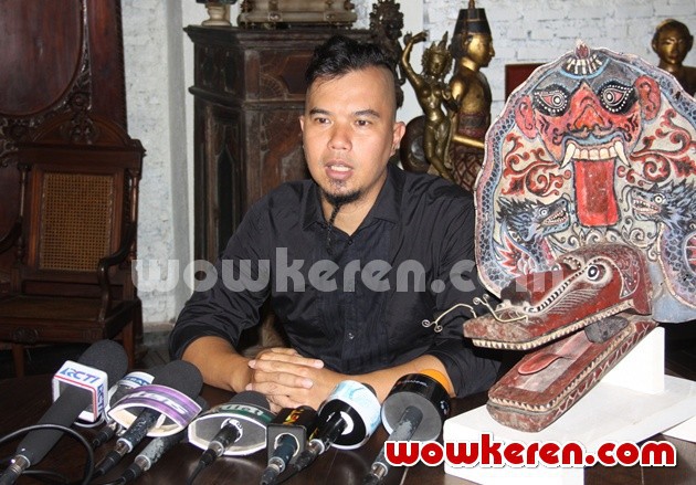 Gambar Foto Ahmad Dhani Gelar Jumpa Pers Umumkan Kementerian Seni dan Industri Kreatif