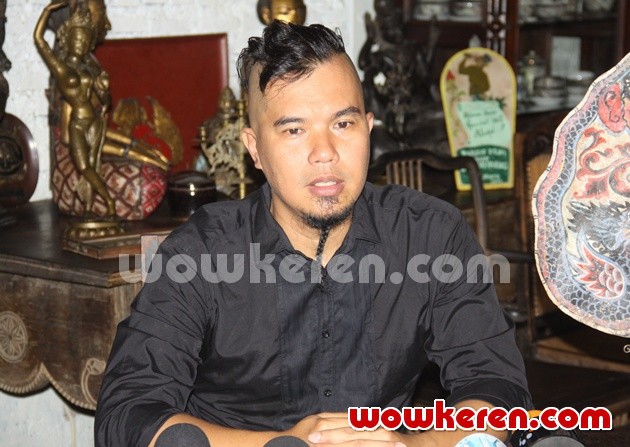 Gambar Foto Ahmad Dhani Gelar Jumpa Pers Umumkan Kementerian Seni dan Industri Kreatif