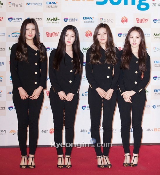 Gambar Foto Red Velvet di Red Carpet Asia Song Festival 2014
