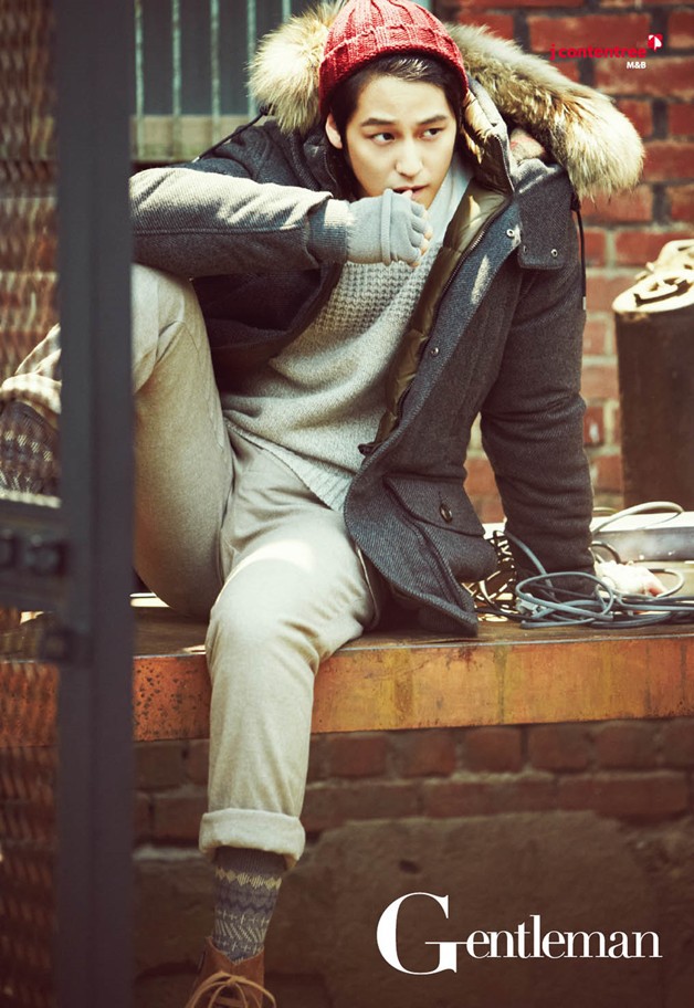 Gambar Foto Kim Bum di Majalah Gentleman Korea Edisi Oktober 2014