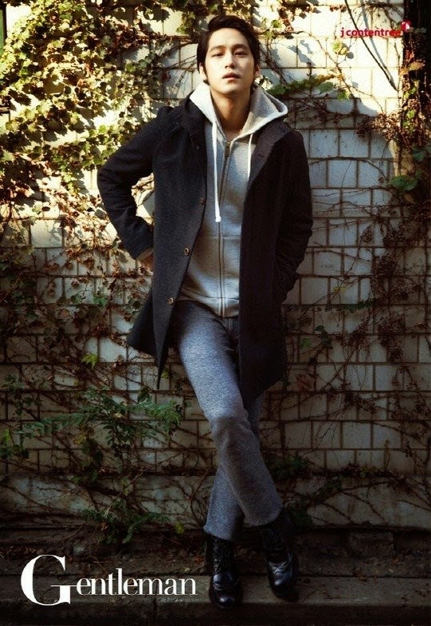 Gambar Foto Kim Bum di Majalah Gentleman Korea Edisi Oktober 2014