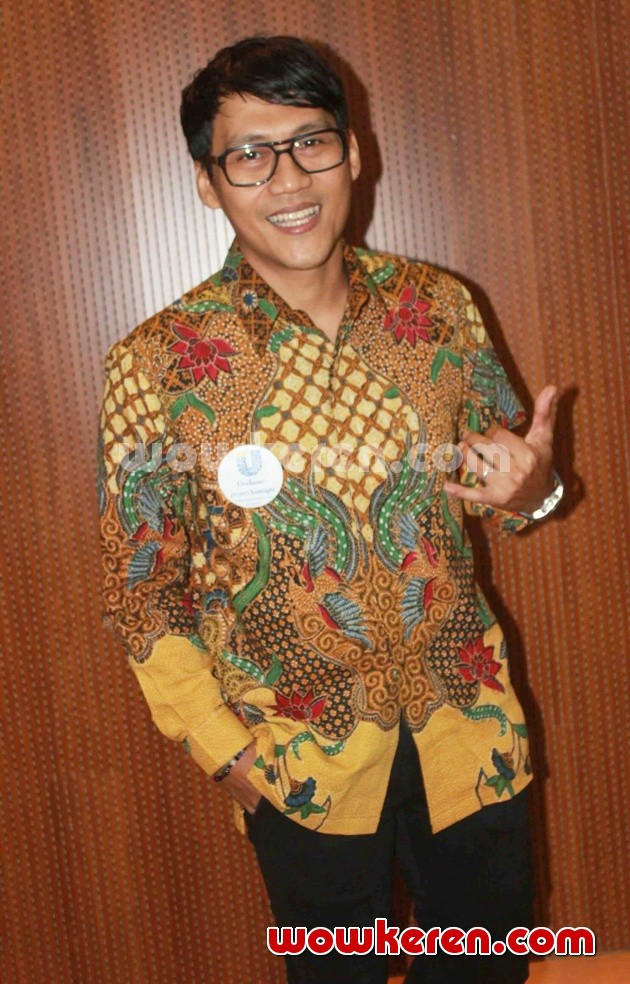 Gambar Foto Nugie di Acara Unilever Project Sunlight 'Dukung Masa Depan Sehat'