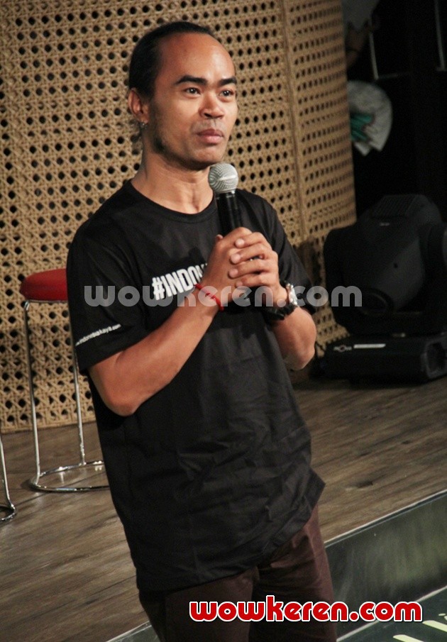 Gambar Foto Eko Supriyanto di Press Conference 'Indonesia Menari 2014'