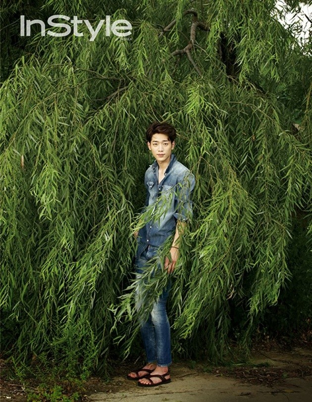 Gambar Foto Seo Kang Joon di Majalah Instyle Edisi September 2014