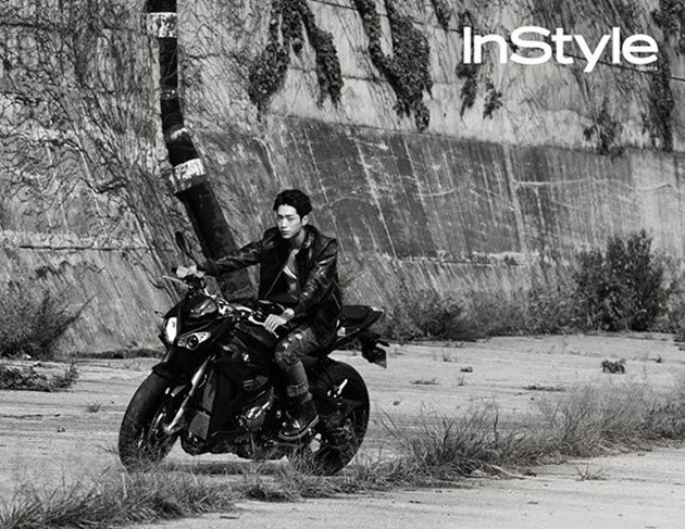 Gambar Foto Seo Kang Joon di Majalah Instyle Edisi September 2014