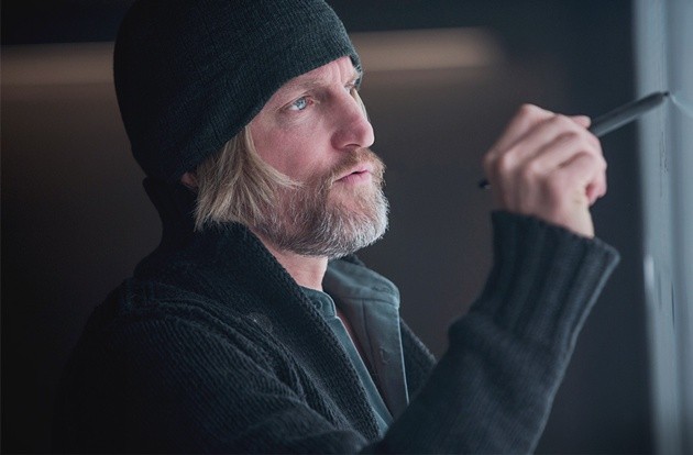 Gambar Foto Woody Harrelson Memerankan Haymitch di Film 'The Hunger Games: Mockingjay, Part 1'