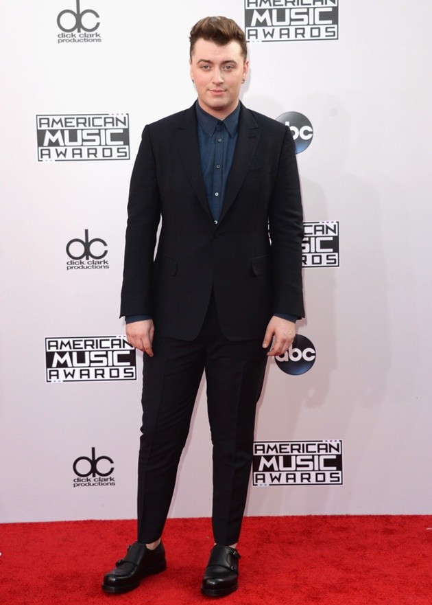 Gambar Foto Sam Smith Hadiri American Music Awards 2014