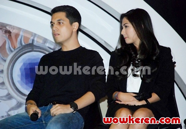 Gambar Foto Kevin Julio dan Jessica Mila Saat Press Conference SCTV Awards