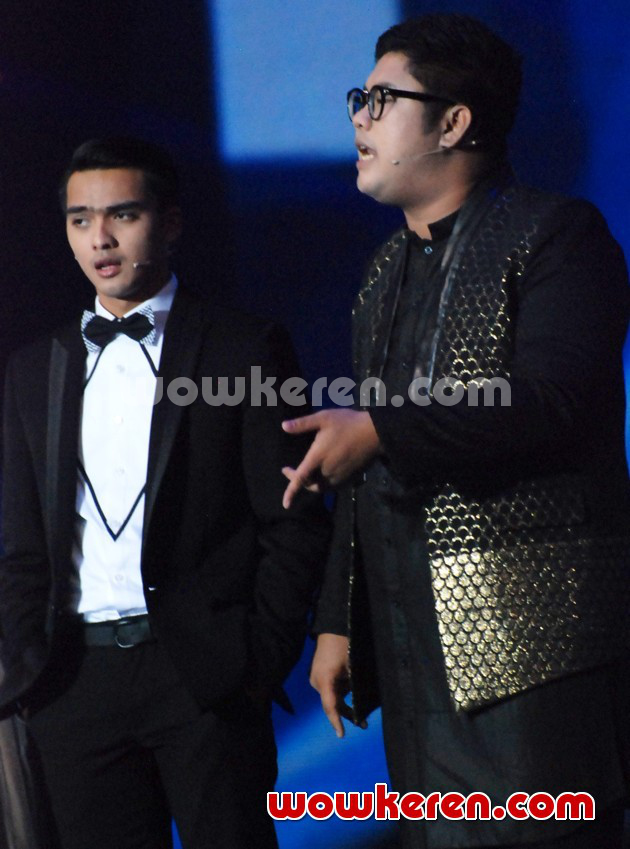Gambar Foto Ricky Harun dan Ricky Cuaca di SCTV Awards 2014