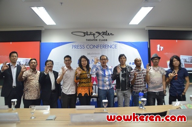 Gambar Foto Press Conference BCA Night - Indonesia WOW Concert