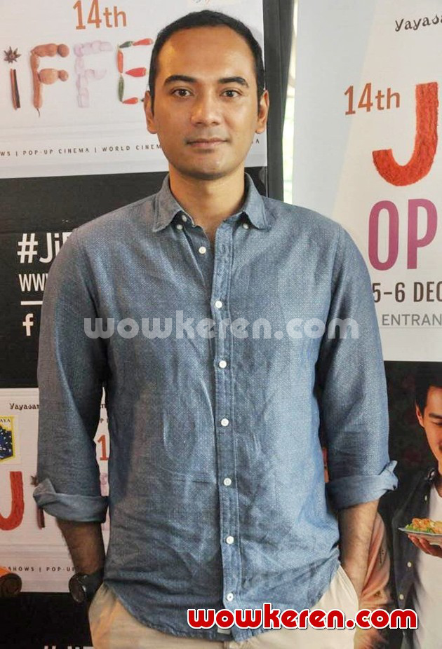 Gambar Foto Ario Bayu Saat Jumpa Pers Jakarta Internasional Film Festival 2014