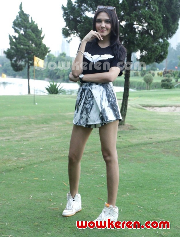 Gambar Foto Alexa Key di Jumpa Pers Film 'Garuda Superhero'