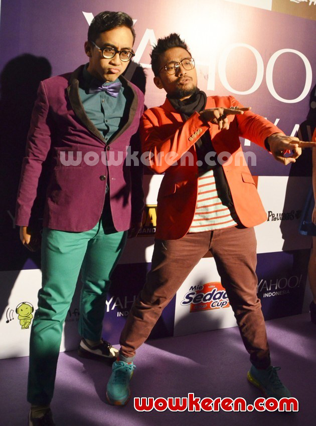 Gambar Foto Dimas Danang dan Imam Darto di Yahoo! Celebrity Awards 2014