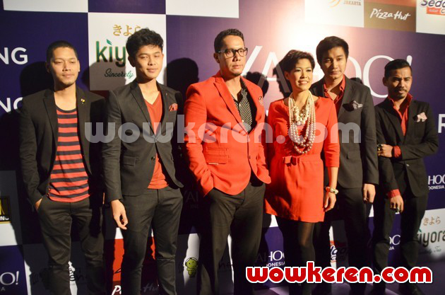 Gambar Foto Maliq & D' Essentials di Yahoo! Celebrity Awards 2014