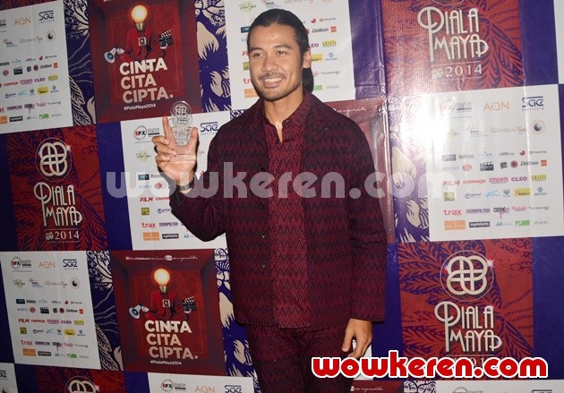 Gambar Foto Chico Jericho di Malam Penghargaan Piala Maya 2014