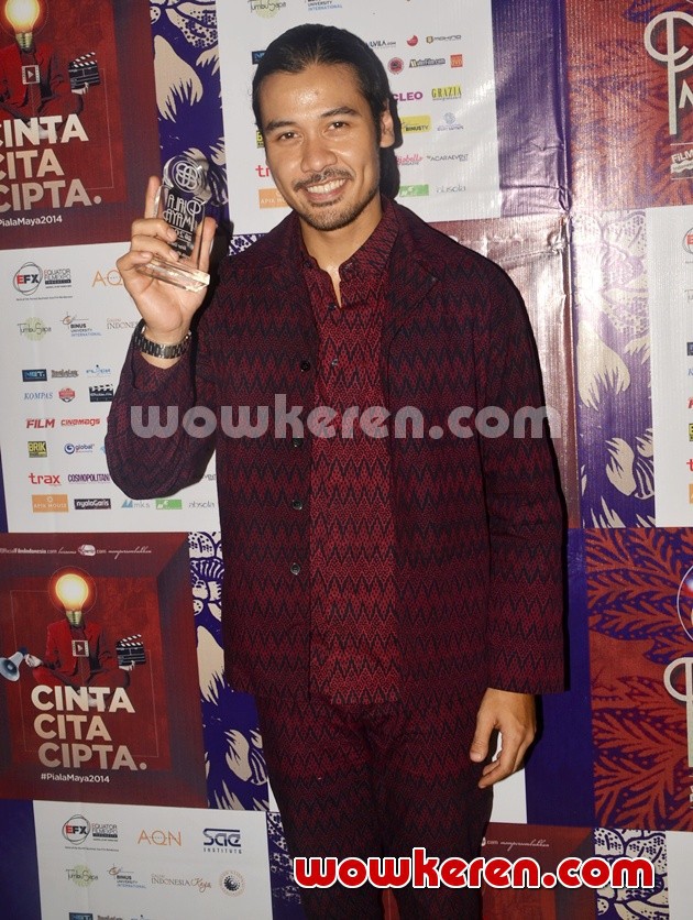 Gambar Foto Chico Jericho di Malam Penghargaan Piala Maya 2014