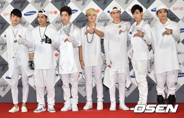 Gambar Foto GOT7 di Red Carpet SBS Gayo Daejun 2014