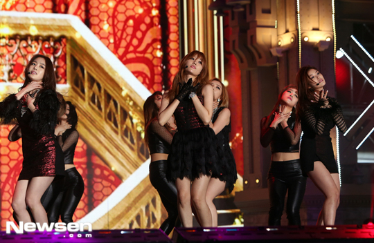 Gambar Foto Penampilan Secret di SBS Gayo Daejun 2014