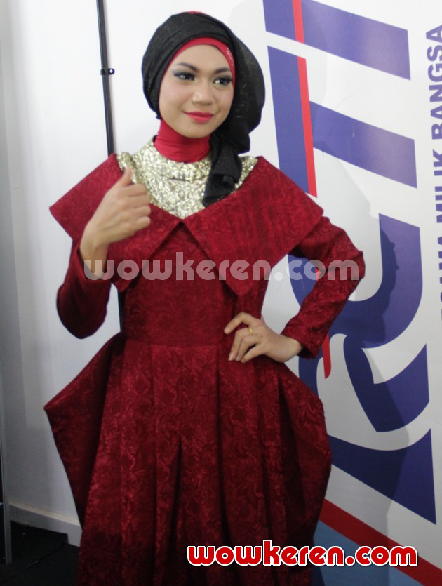 Gambar Foto Indah Nevertari Seusai Grand Final 'Rising Star Indonesia'