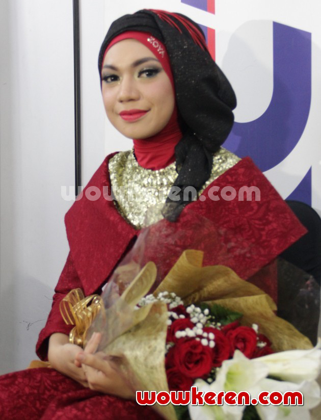 Gambar Foto Indah Nevertari Seusai Grand Final 'Rising Star Indonesia'