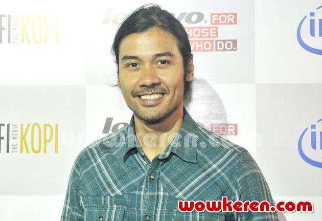 Gambar Foto Chico Jericho di Jumpa Pers Film 'Filosofi Kopi'