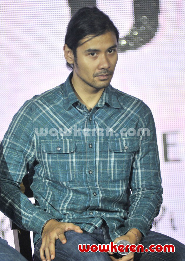 Gambar Foto Chico Jericho di Jumpa Pers Film 'Filosofi Kopi'