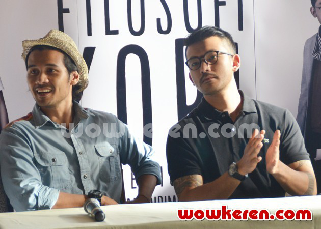 Gambar Foto Syukuran Film 'Filosofi Kopi'