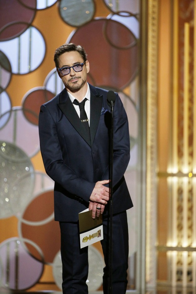 Gambar Foto Robert Downey Jr. di Golden Globe Awards 2015