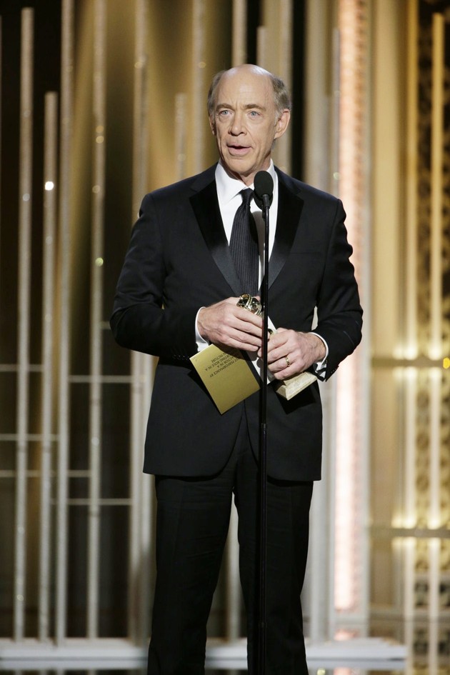 Gambar Foto J.K. Simmons Raih Piala Supporting Actor in a Motion Picture