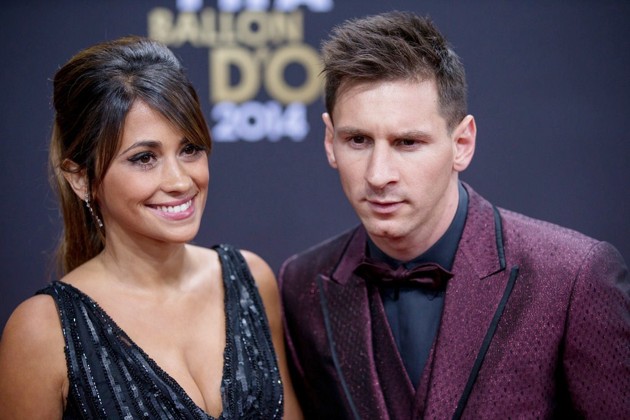 Gambar Foto Lionel Messi Hadir di FIFA Ballon d'Or 2014