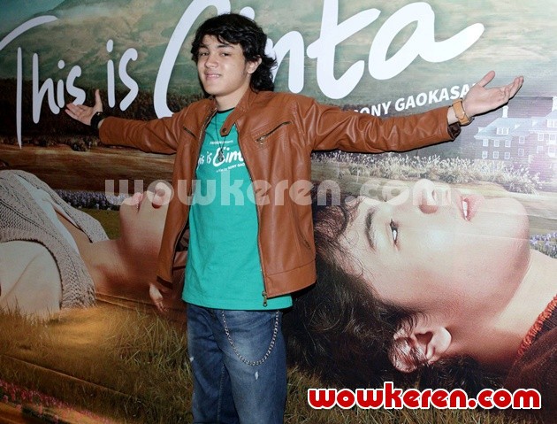 Gambar Foto Shawn Adrian Khulafa di Press Screening Film 'This Is Cinta'