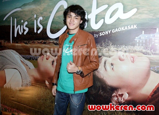 Gambar Foto Shawn Adrian Khulafa di Press Screening Film 'This Is Cinta'