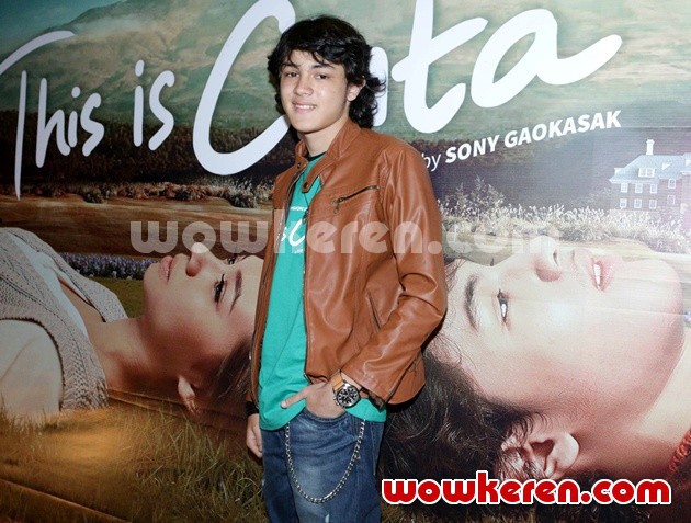 Gambar Foto Shawn Adrian Khulafa di Press Screening Film 'This Is Cinta'