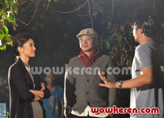 Gambar Foto Pasha Ungu Saat Pembuatan Video Klip 'Aku Tahu'