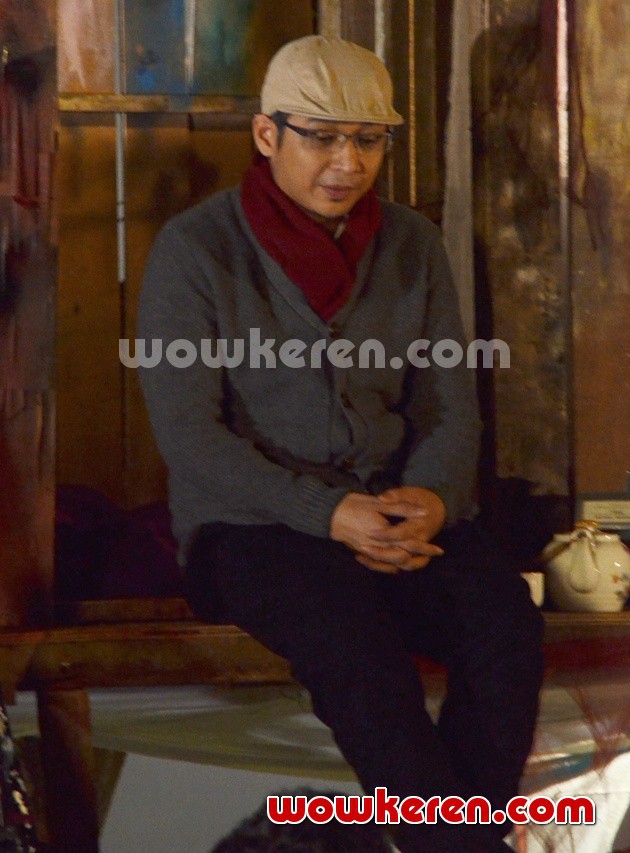 Gambar Foto Pasha Ungu Saat Pembuatan Video Klip 'Aku Tahu'