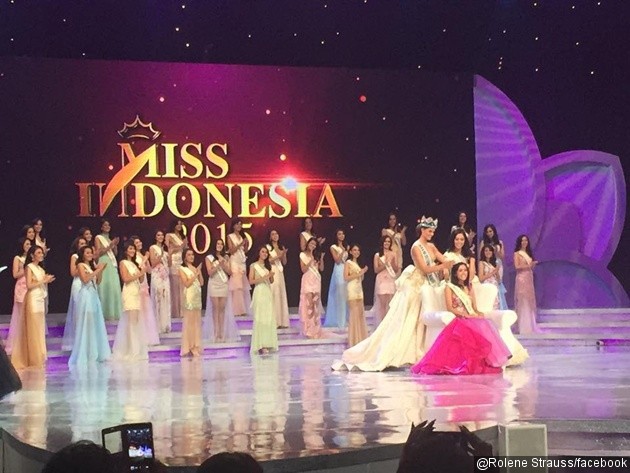 Gambar Foto Maria Harfanti Miss D.I. Yogyakarta Raih Gelar Miss Indonesia 2015