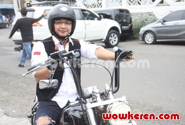Gambar Foto Pasha Ungu Hadiri Jumpa Pers Bogor Bike Week 2015