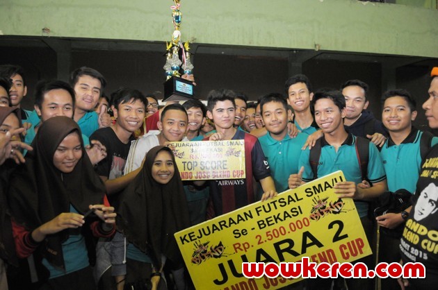 Gambar Foto Aliando Saat Ditemui di Gor Bekasi, Jawa Barat