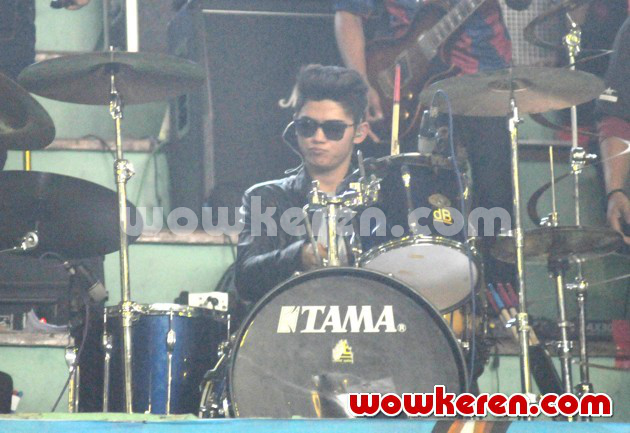 Gambar Foto Aliando Saat Tampil di Gor Bekasi, Jawa Barat