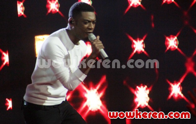 Gambar Foto Joshua Ledet di 'Mega Konser Dunia'
