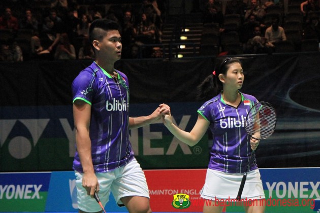 Gambar Foto Pasangan Praveen Jordan dan Debby Susanto di All England 2015