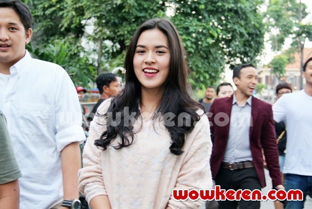 Gambar Foto Raisa Jalani Syuting Perdana