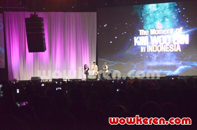 Gambar Foto Kemeriahan Acara 'White Day With Kim Woo Bin in Indonesia'