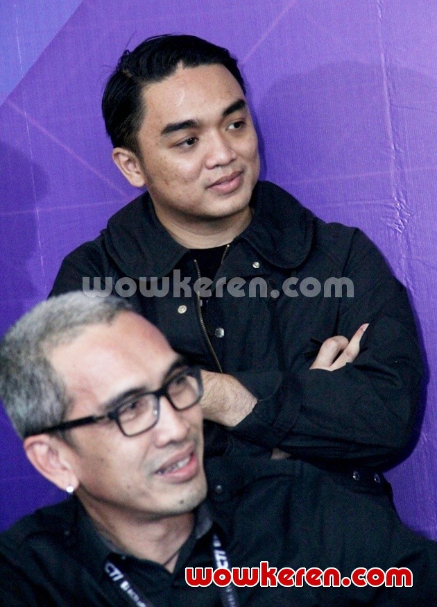 Gambar Foto DJ Dipha Barus Hadiri Press Conference HUT 'Dahsyat' ke-7