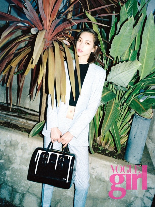 Gambar Foto Kiko Mizuhara di Majalah Vogue Girl Edisi April 2015
