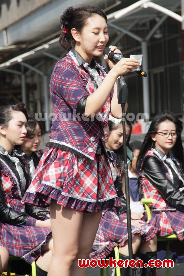 Gambar Foto Rina Chikano JKT48 Saat Kampanye Senbatsu Sousenkyo